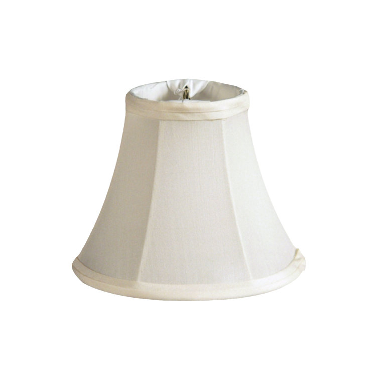 HomeRoots 4'' H Silk/Shantung Lamp Shade ( Screw On ) in Ivory Wayfair